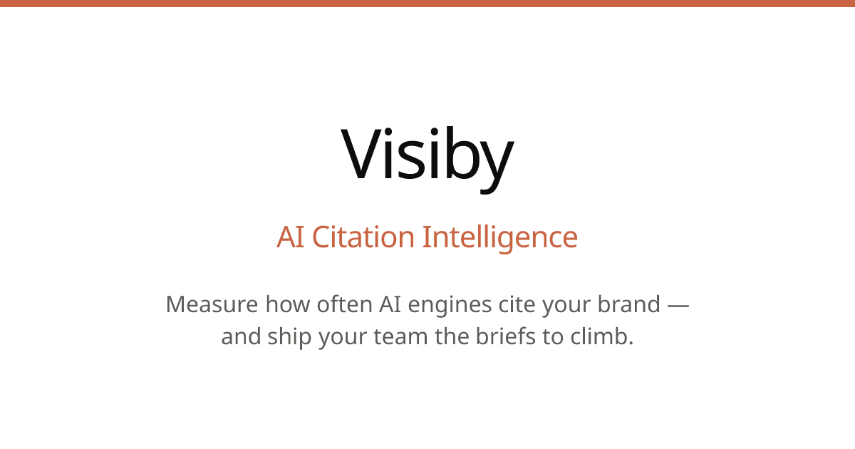 Visiby 界面截图，第 1 张