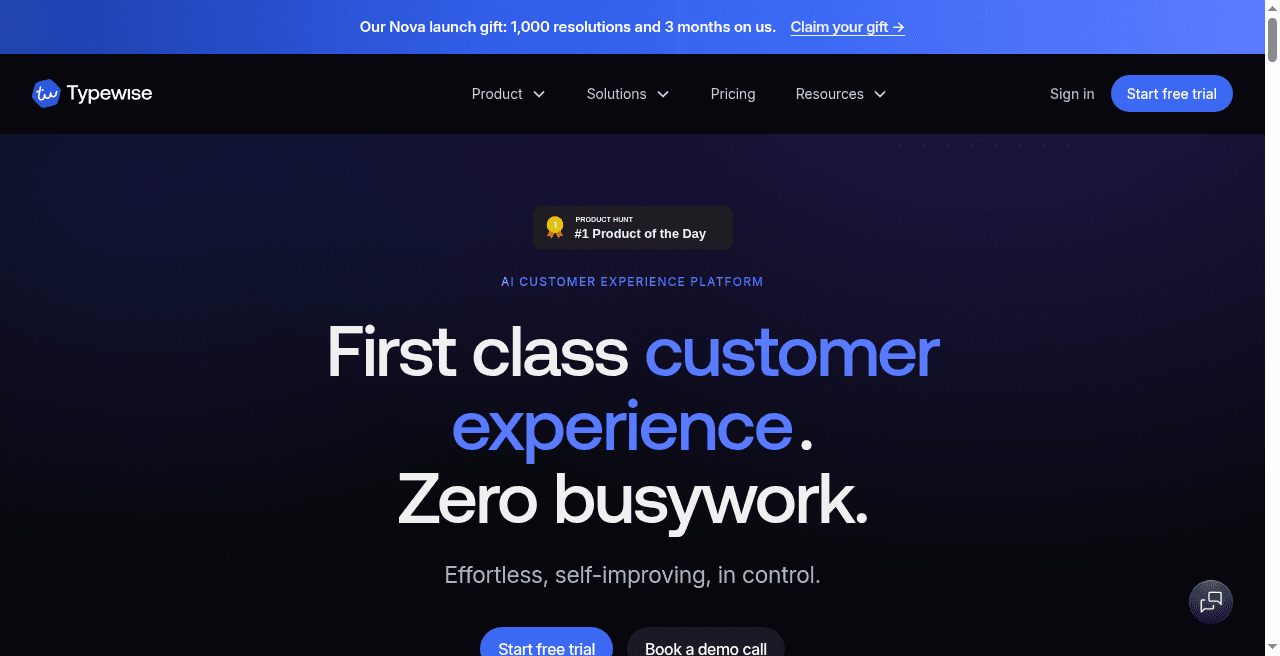 Typewise Nova 界面截图，第 1 张