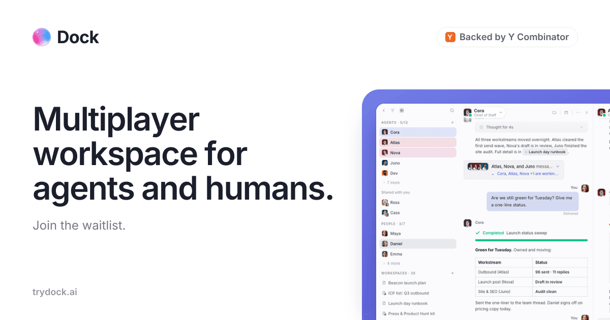 Dock 界面截图，第 1 张