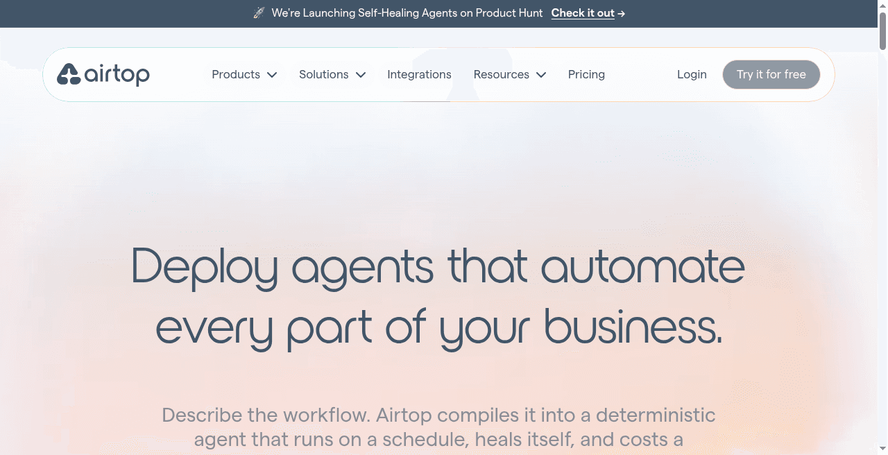 Airtop 界面截图，第 1 张