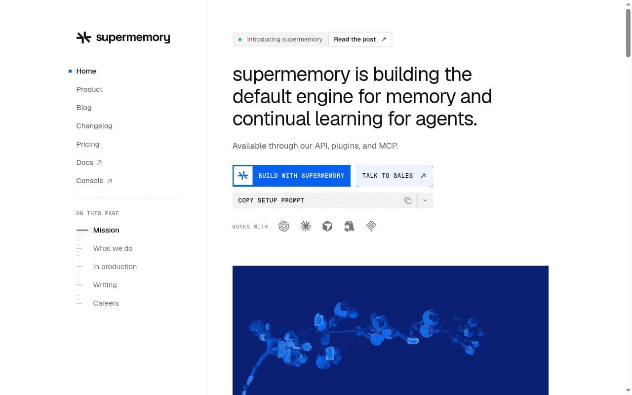 Supermemory 界面截图，第 1 张