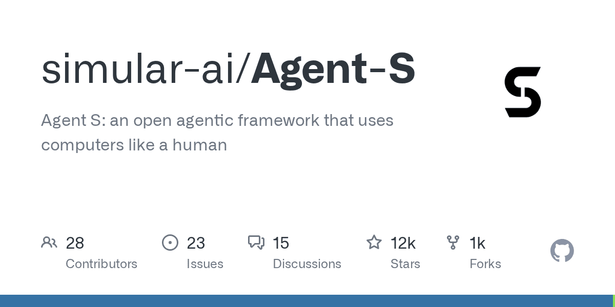 Agent S 界面截图，第 1 张