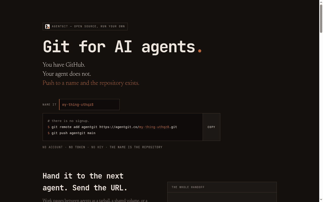 Agentgit 界面截图，第 1 张