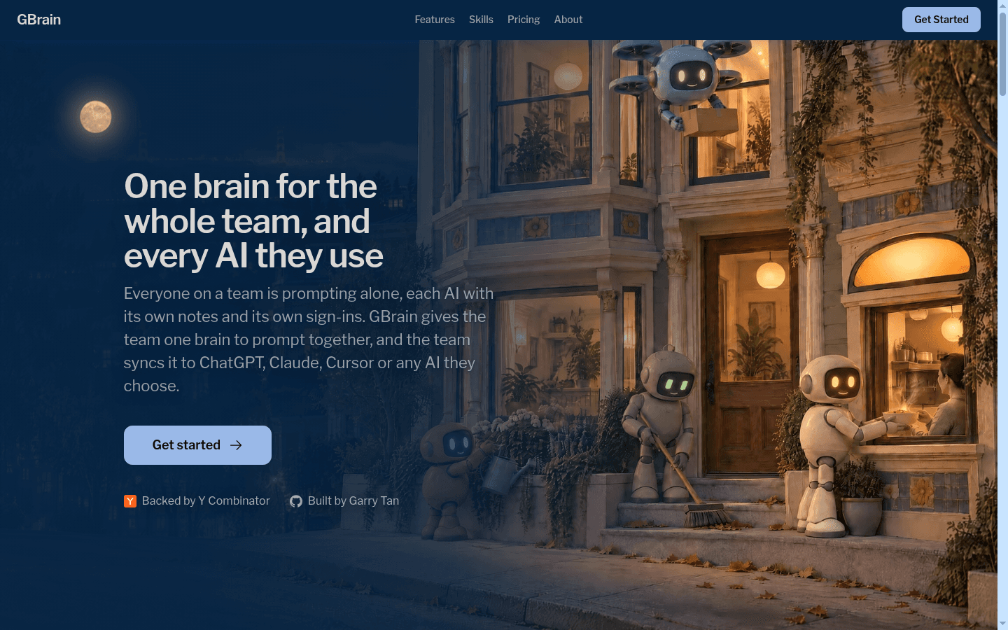 GBrain 界面截图，第 1 张