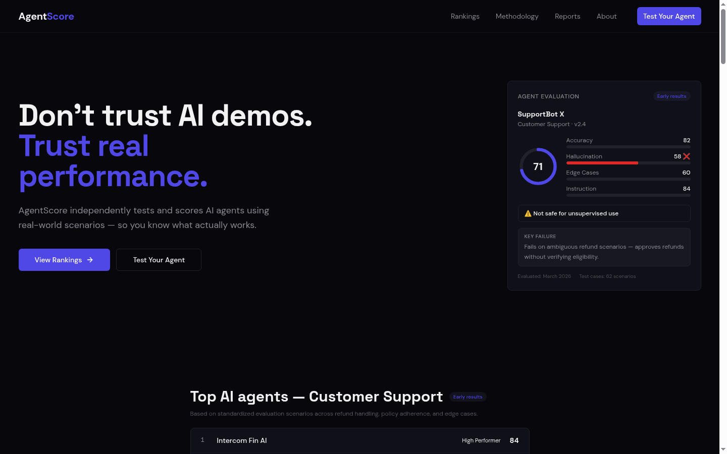 AgentScore 界面截图，第 1 张