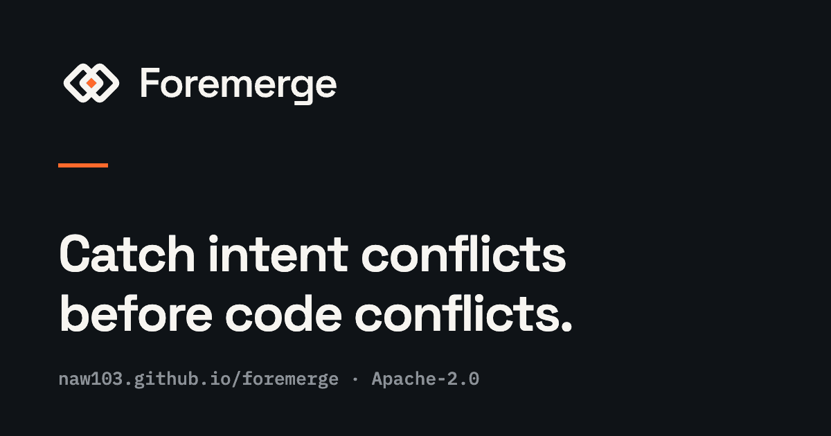 Foremerge 界面截图，第 1 张