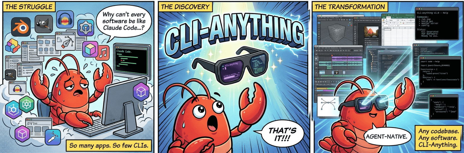CLI-Anything 界面截图，第 1 张