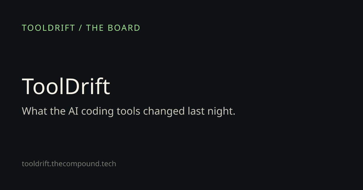 ToolDrift 界面截图，第 1 张