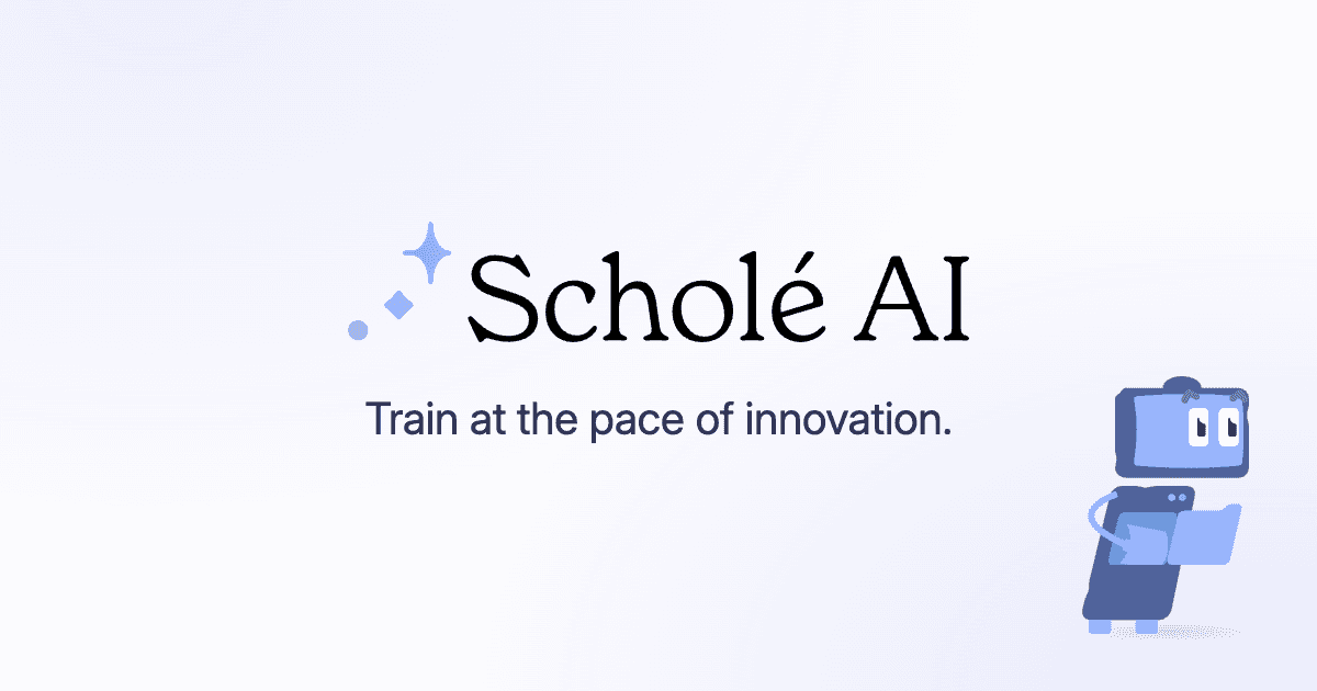 Scholé 界面截图，第 1 张