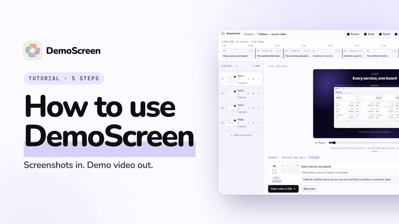 DemoScreen 界面截图，第 1 张