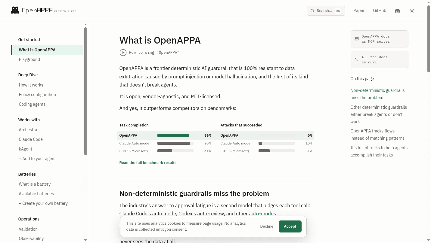 OpenAPPA 界面截图，第 1 张