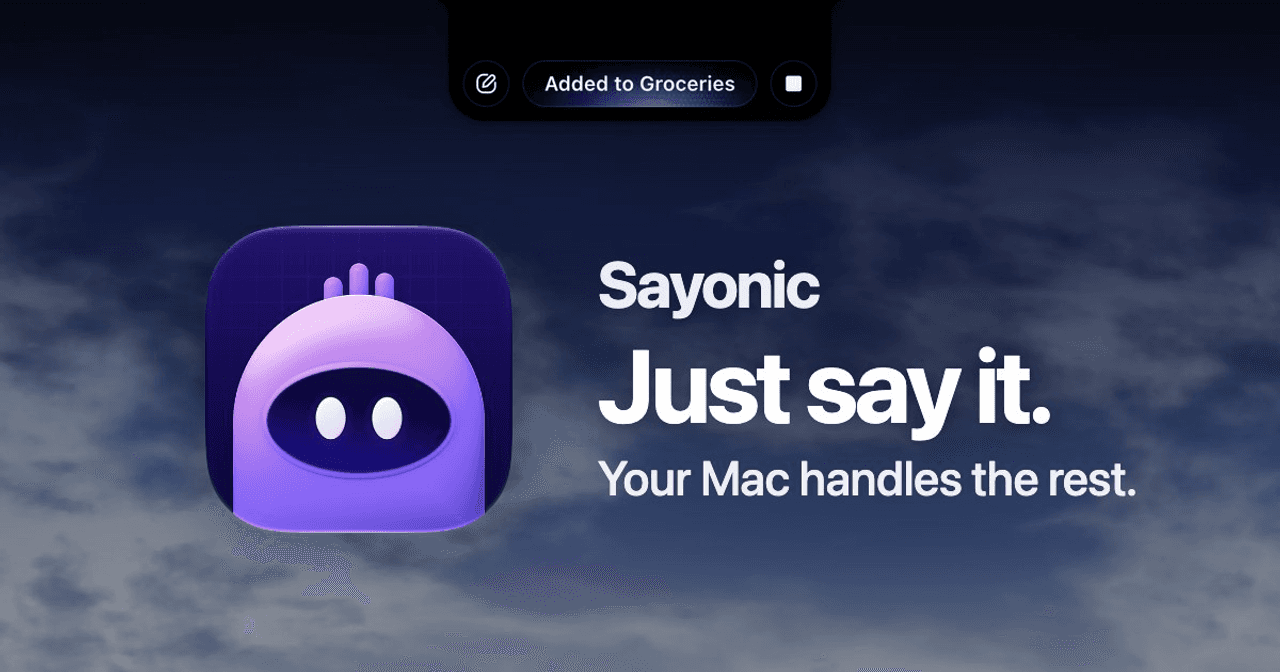 Sayonic 界面截图，第 1 张