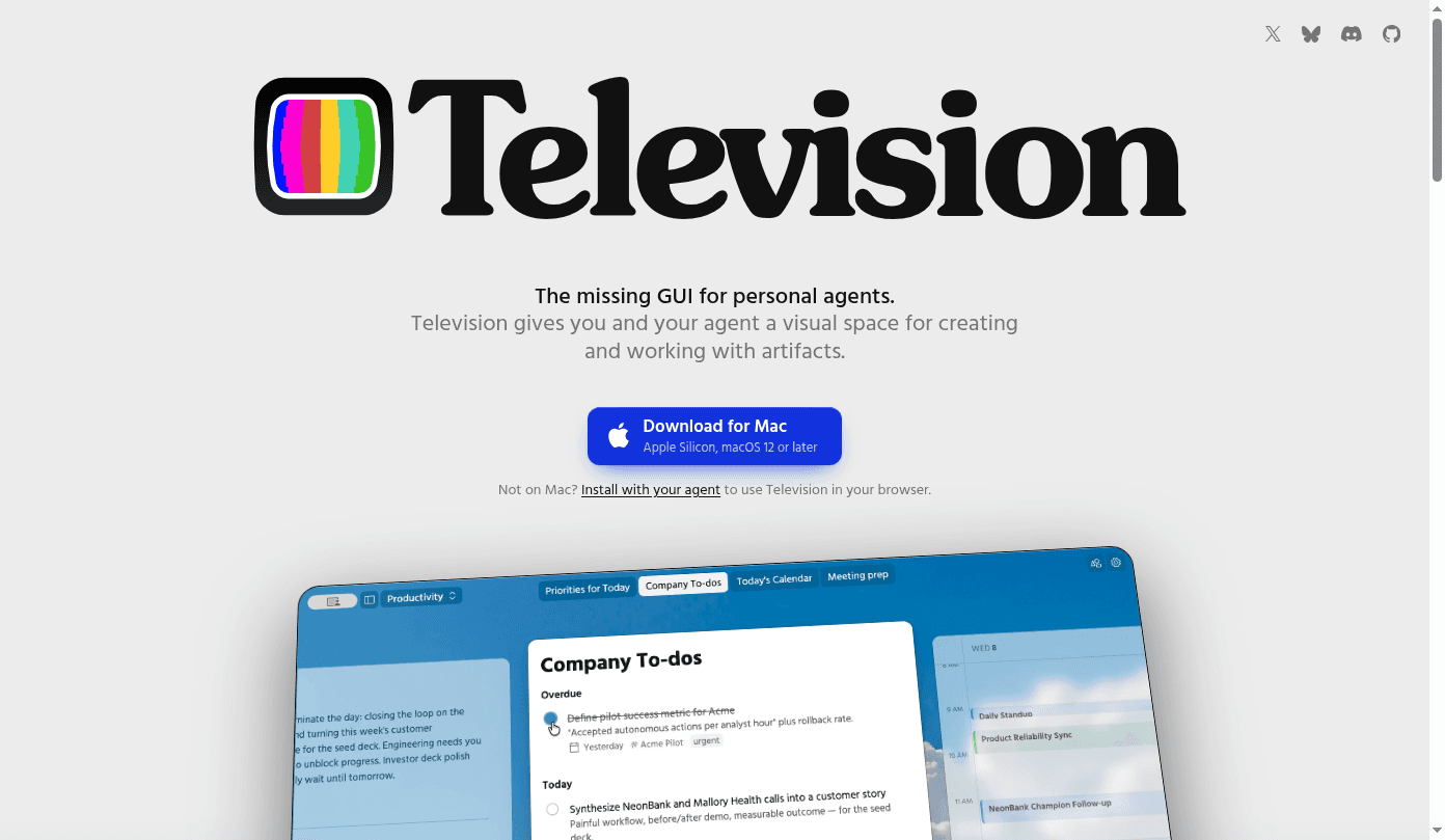 Television 界面截图，第 1 张