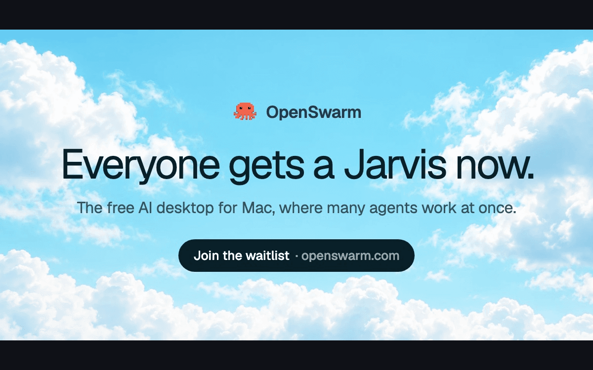 OpenSwarm 界面截图，第 1 张