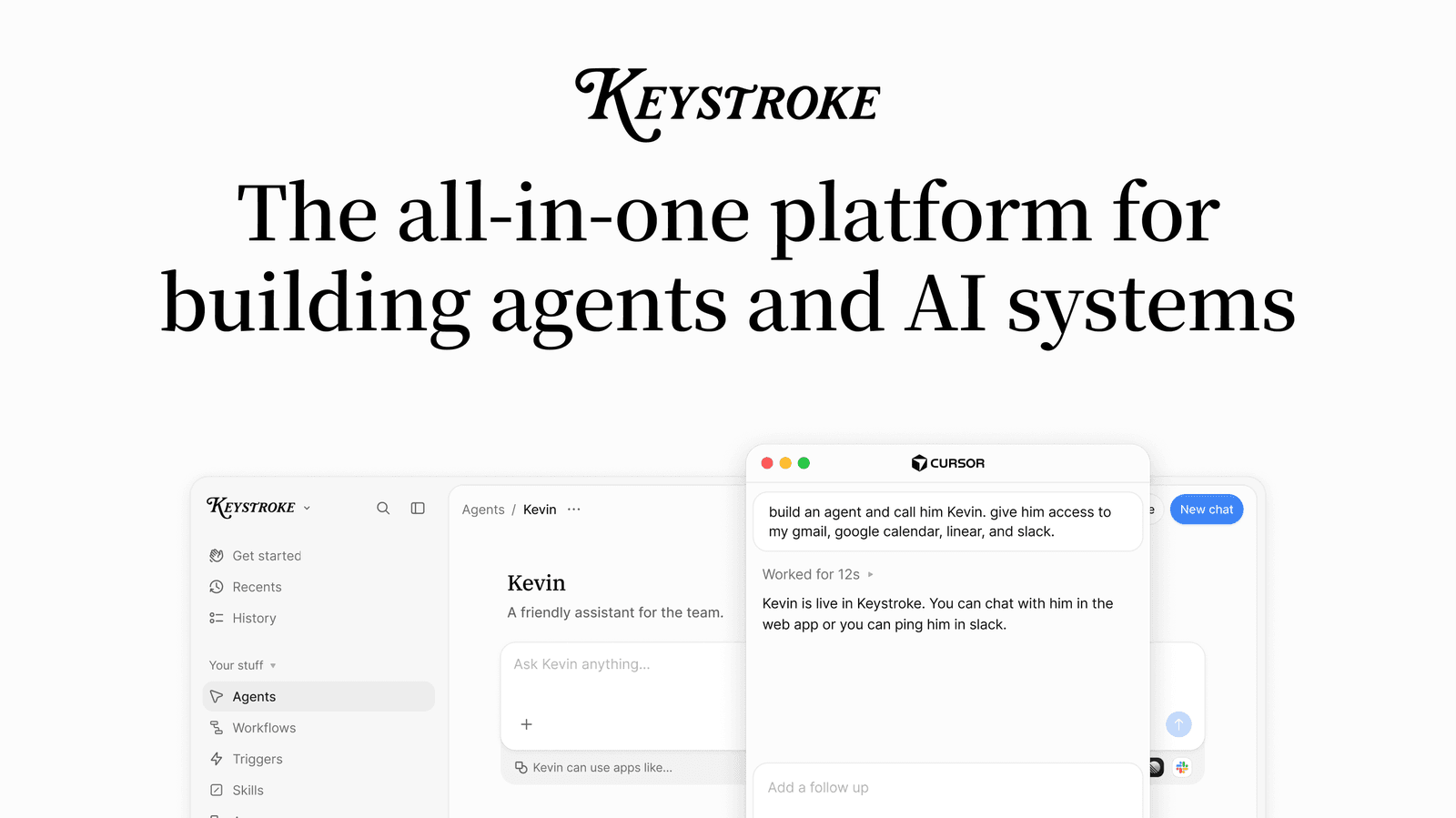 Keystroke 界面截图，第 1 张