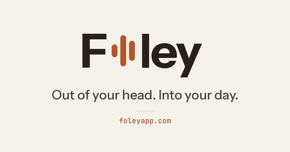 Foley 界面截图，第 1 张