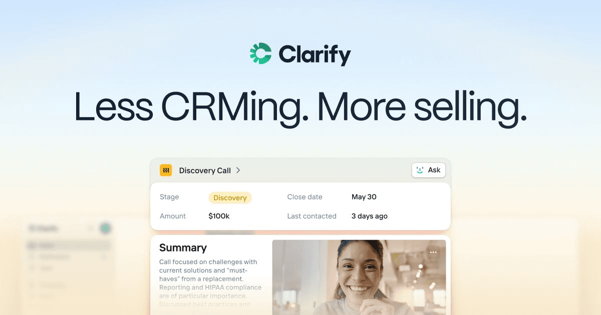 Clarify 界面截图，第 1 张