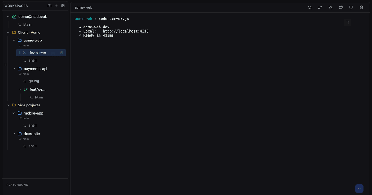 CLI Manager 界面截图，第 1 张