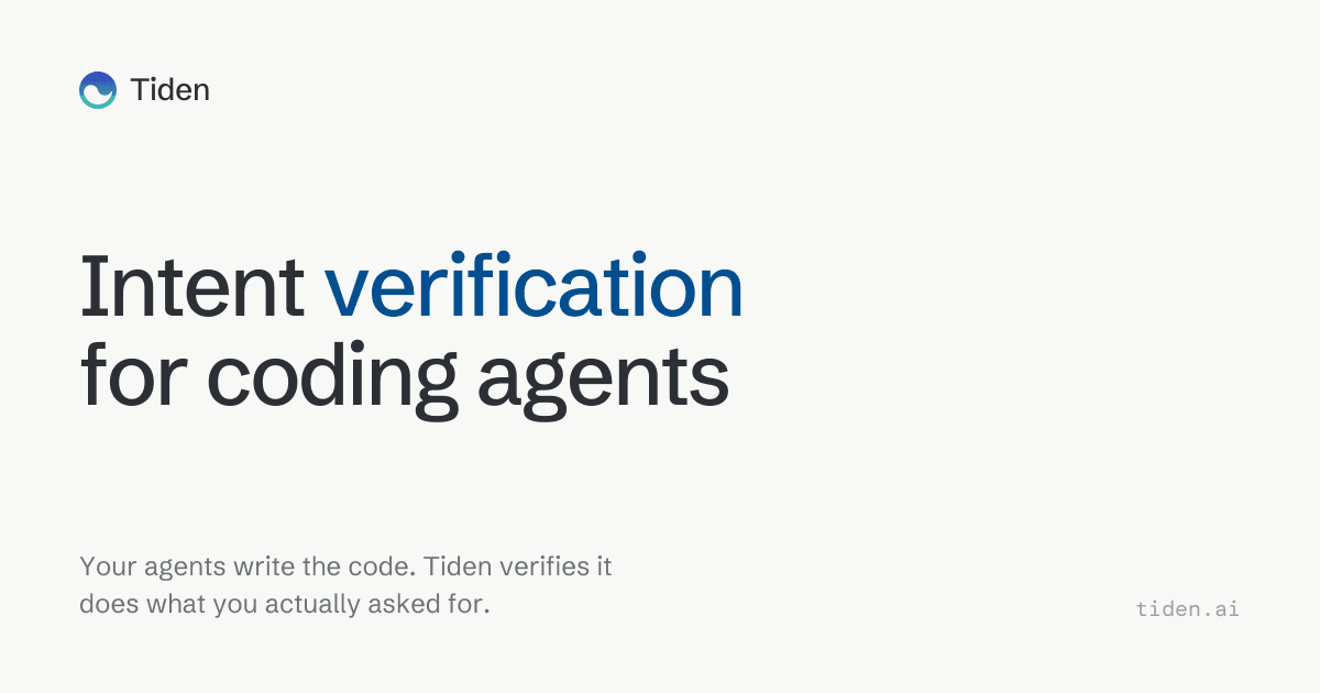 Tiden 界面截图，第 1 张