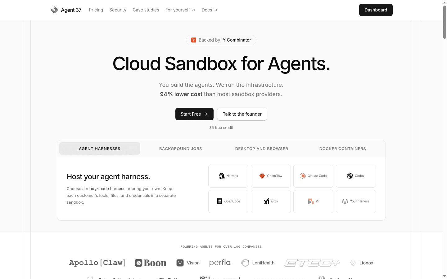 Agent37 界面截图，第 1 张