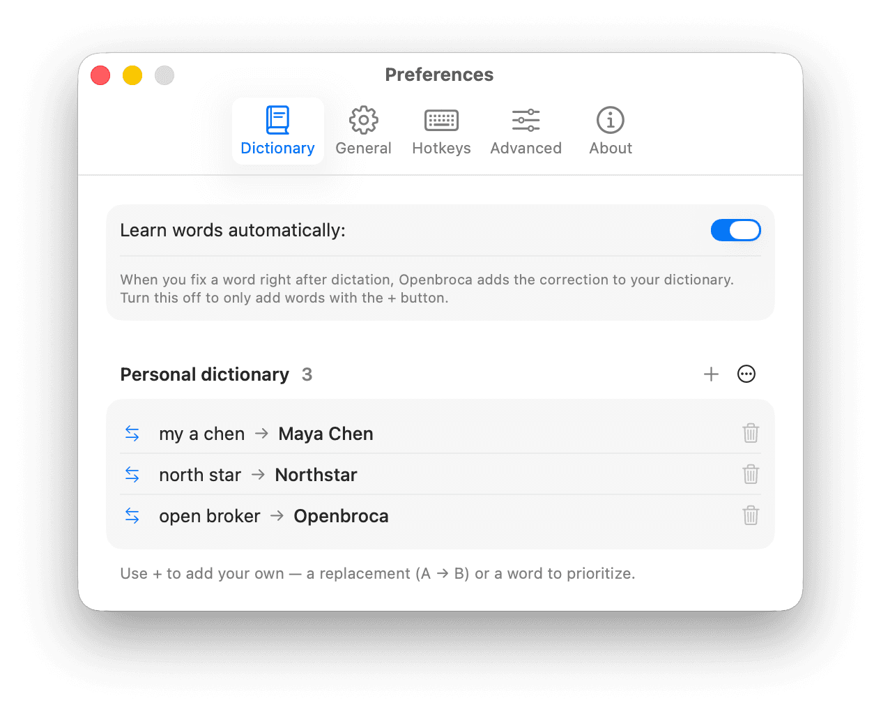 Openbroca 界面截图，第 1 张