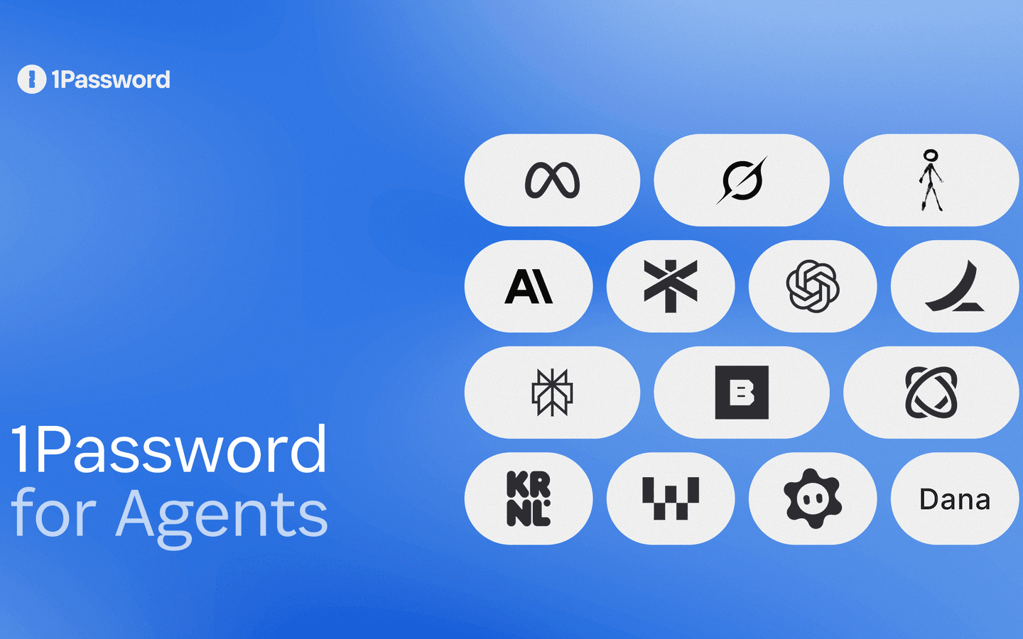 1Password for Agents 界面截图，第 1 张