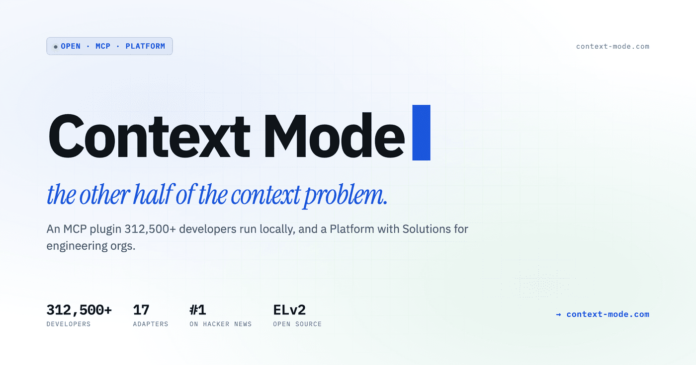 Context Mode 入门:Claude Code 插件与 Cursor MCP+Hooks 课程封面